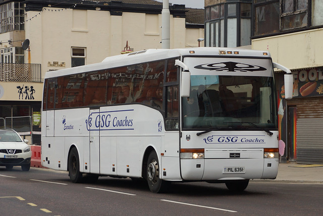 Campbell Coaches, Glasgow (SW) - PIL 6351 (R590 USJ, HIL 5347, R590 USJ, LJI 978, R590 USJ)