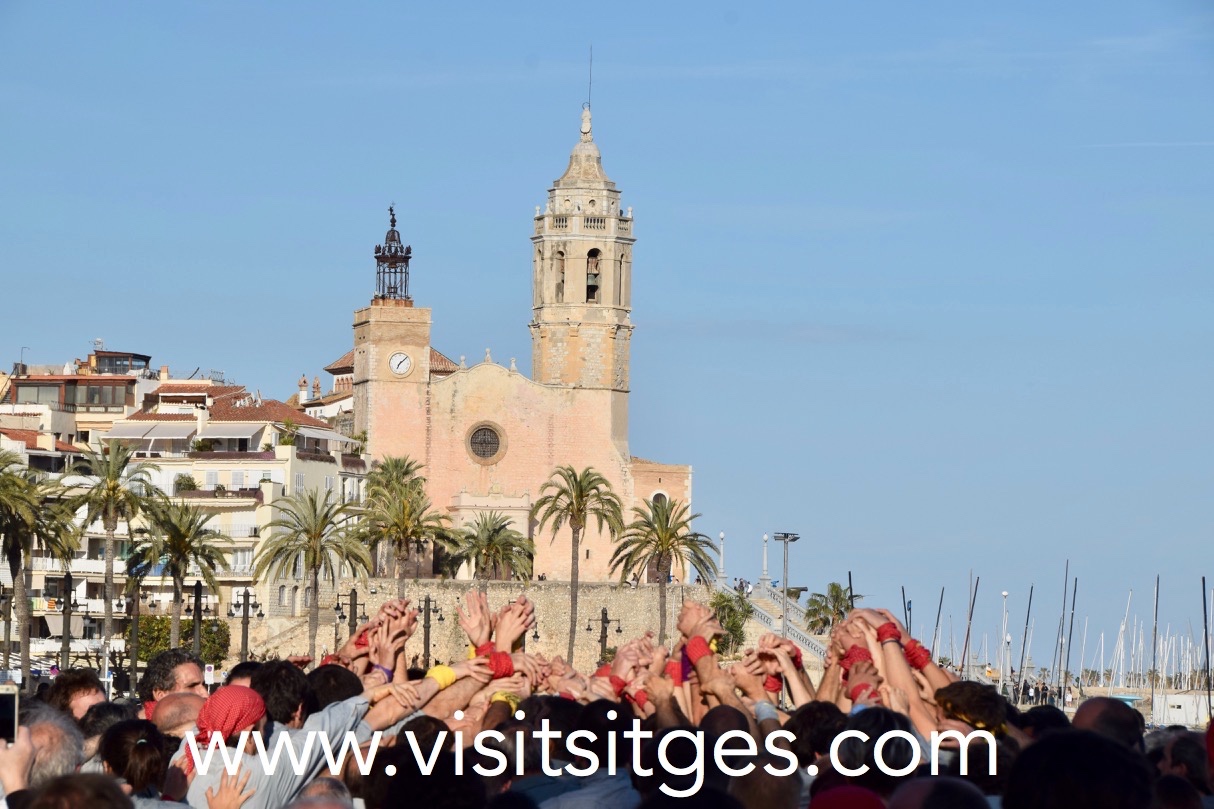 Diada de Sant Jordi de la Colla Jove de Castellers de Sitges 2019