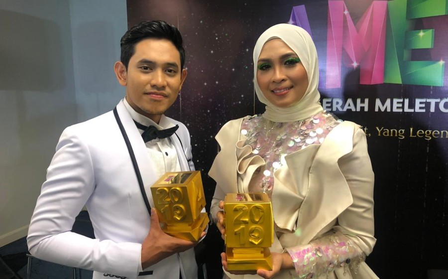 Khai Bahar &Amp; Siti Nordiana Ungguli Takhta Kategori Top Top Meletop Lelaki &Amp; Wanita Di Ame 2019