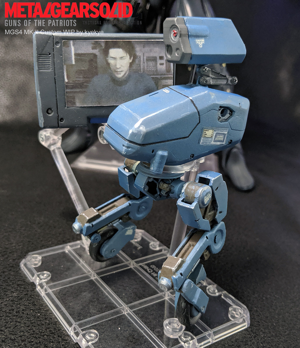 1/6 Scale Metal Gear MKII 3D Print Project