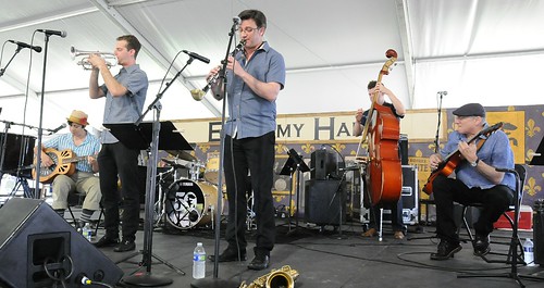 Messy Cookers Jazz Band at Day 3 of Jazz Fest - Saturday, April 27, 2019. Photo by Black Mold.