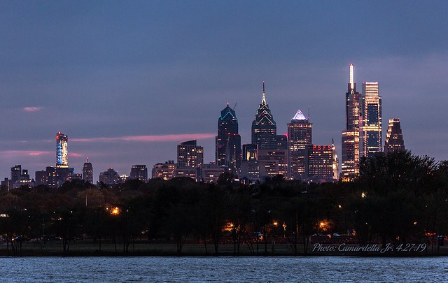 Philadelphia, PA USA - After Sunset 4.27.19