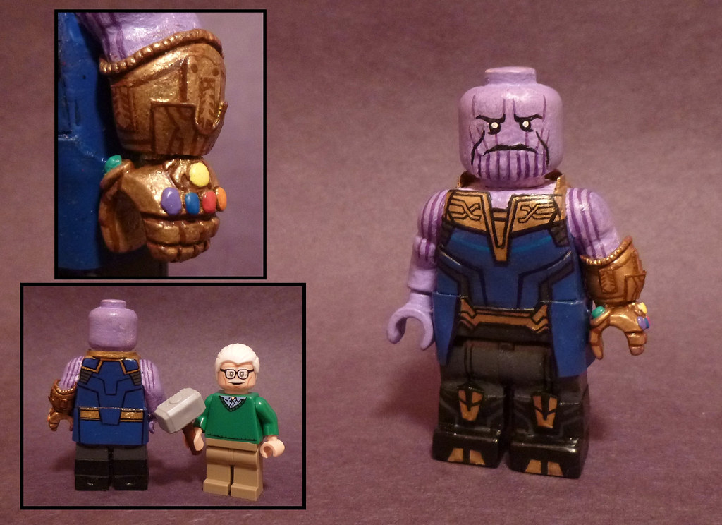 I made a Lego Thanos 