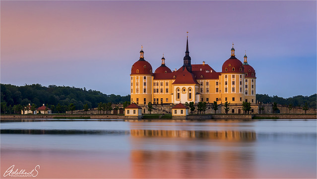 Moritzburg Castle Sunset, Germany
