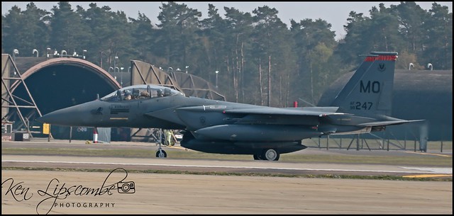 90-0247-MO F15-E c/n E149 United States Air Force (RAF Lakenheath-EGUL) 15/04/2019