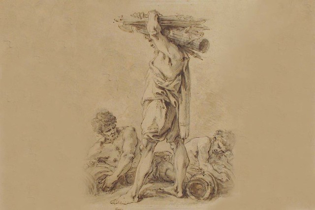 Dictator Standing Man Carrying Fasces and Arms by Francois Boucher at the Metropolitan Museum of Art 720X480
