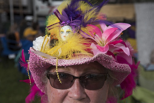 Hat on Jazz Fest day 5 on May 2, 2019. Photo by Ryan Hodgson-Rigsbee RHRphoto.com