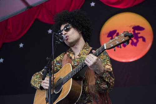 Lean on Me Jose James celebrates Bill Withers play the Jazz Tent during Jazz Fest day 2 on April 26, 2019. Photo by Ryan Hodgson-Rigsbee RHRphoto.com