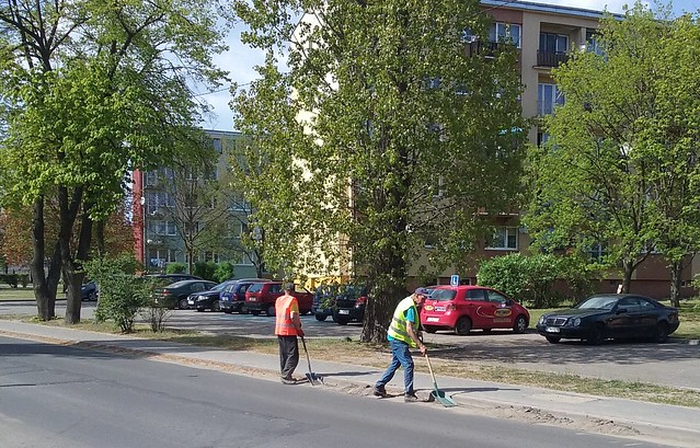 City cleaning, Strzelecka Street