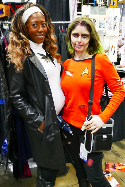 Photon and Zombie Star Trek Officer