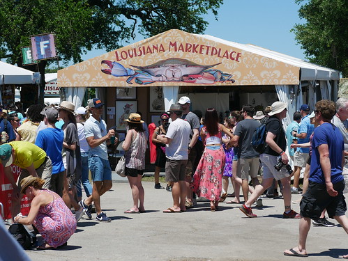 Louisiana Marketplace on Day 3 - 4.27.19. Photo by Louis Crispino.