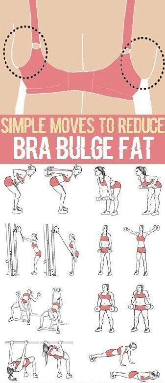 Ways to get rid of the bulgy fat around your bra Follow us…