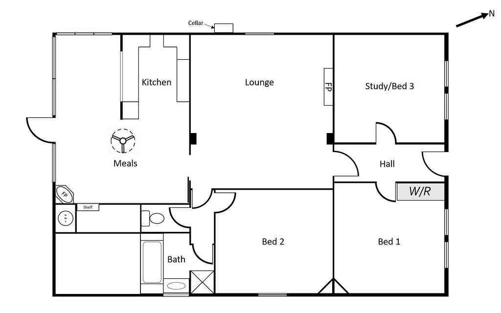 Former Grandparent Residence - Floorplan (WIP)