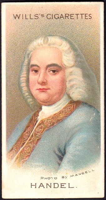 Cigarette Card - George Frideric Handel