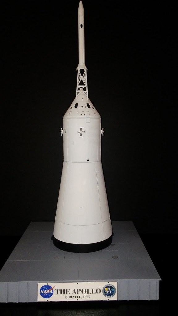 Rare 3D 1/48 NASA Mercury spacecraft Atlas rocket adapter display stand 4 Revell 