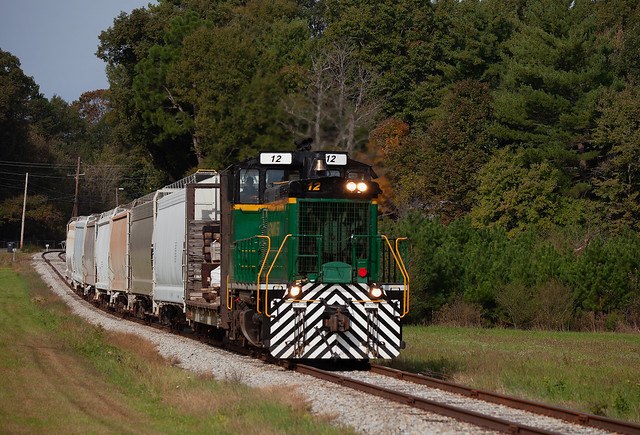 Alexander Railroad SW1500 #12 near Stony Point, NC