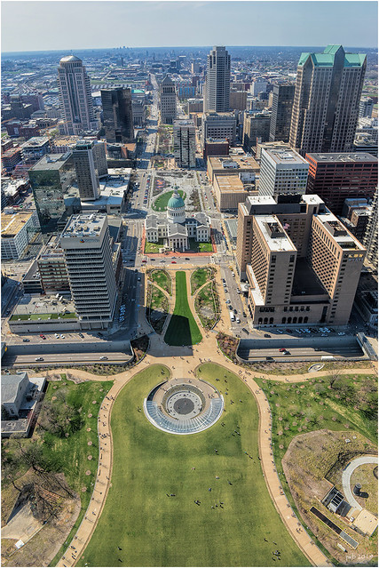 View From The Top of the Arch