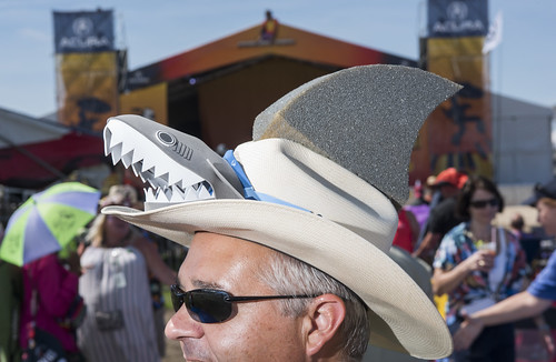 Audience fashion at Jazz Fest 2019 day 8 on May 5, 2019. Photo by Ryan Hodgson-Rigsbee RHRphoto.com