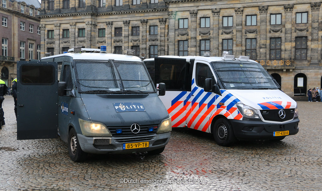 Dutch Riot vans old new | Brand: Mercedes-Benz M… Flickr