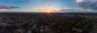 180 Degree Panoramic Sunset