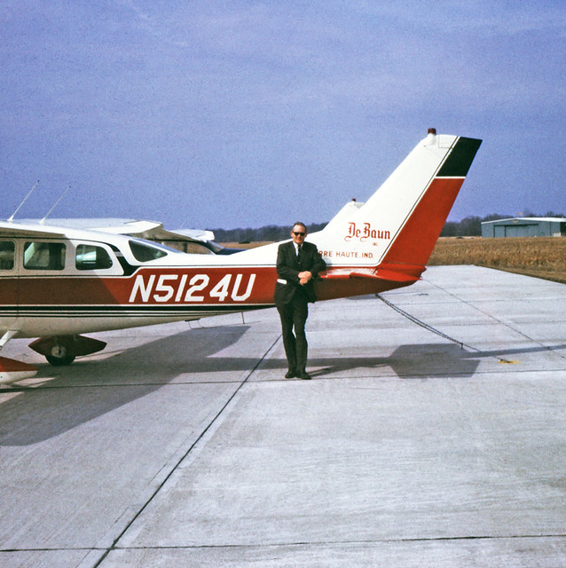 Curt DeBaun Jr. and his 1964 206. 1966