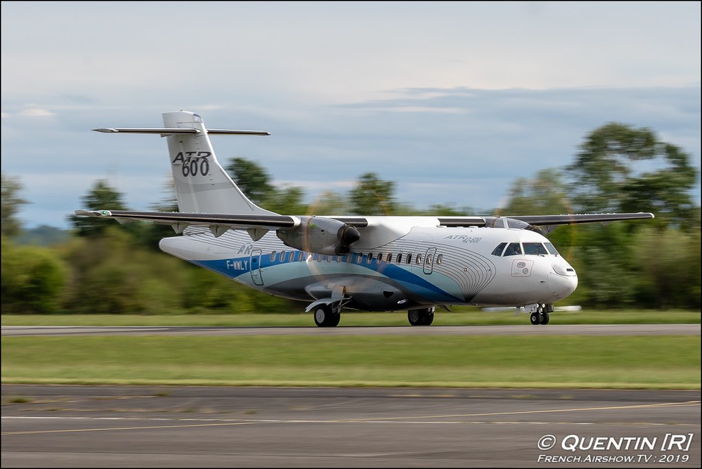  ATR 42–600 F-WWLY Meeting aerien Airexpo 2019 - Aerodrome de Muret-Lherm Canon Sigma France French Airshow TV photography Airshow Meeting Aerien 2019