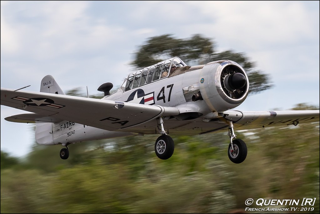 North American T-6 Texan F-AZRB Meeting aerien Airexpo 2019 - Aerodrome de Muret-Lherm Canon Sigma France French Airshow TV photography Airshow Meeting Aerien 2019