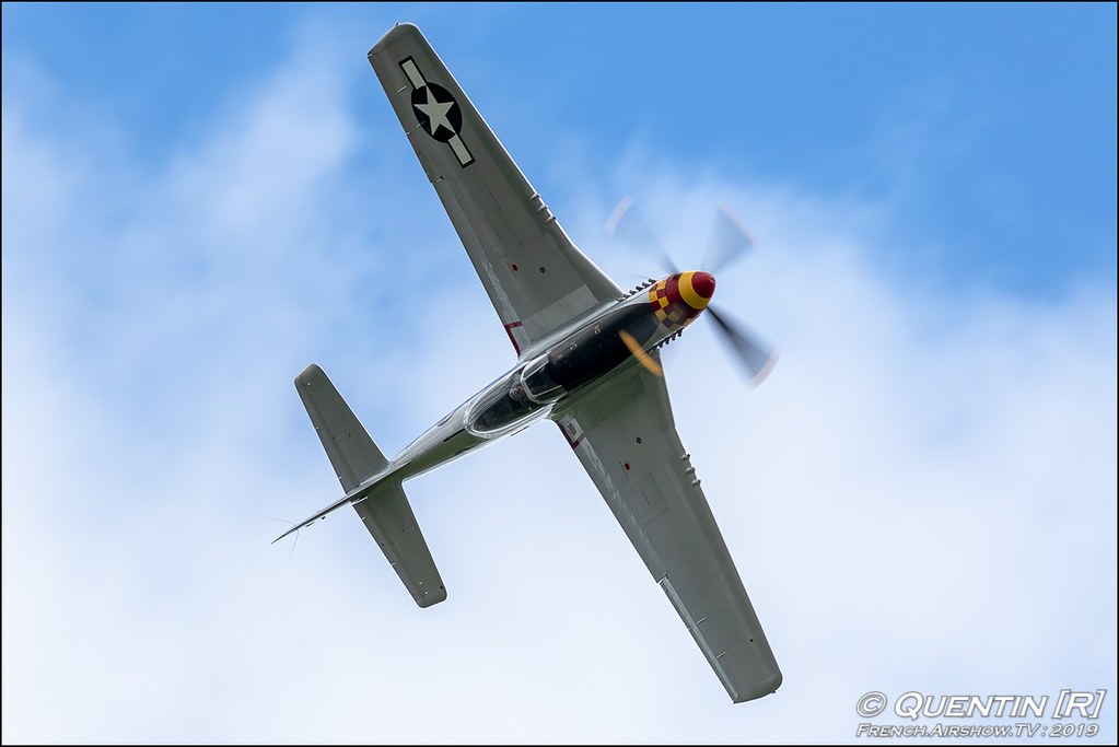 North American P-51D Mustang F-AZSB Meeting aerien Airexpo 2019 - Aerodrome de Muret-Lherm Canon Sigma France French Airshow TV photography Airshow Meeting Aerien 2019