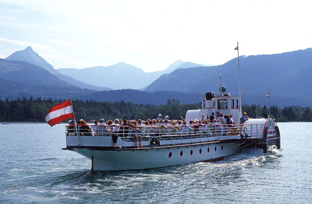 Kaiser Franz Josef I departing St.Wolfgang Pier. Aug'01