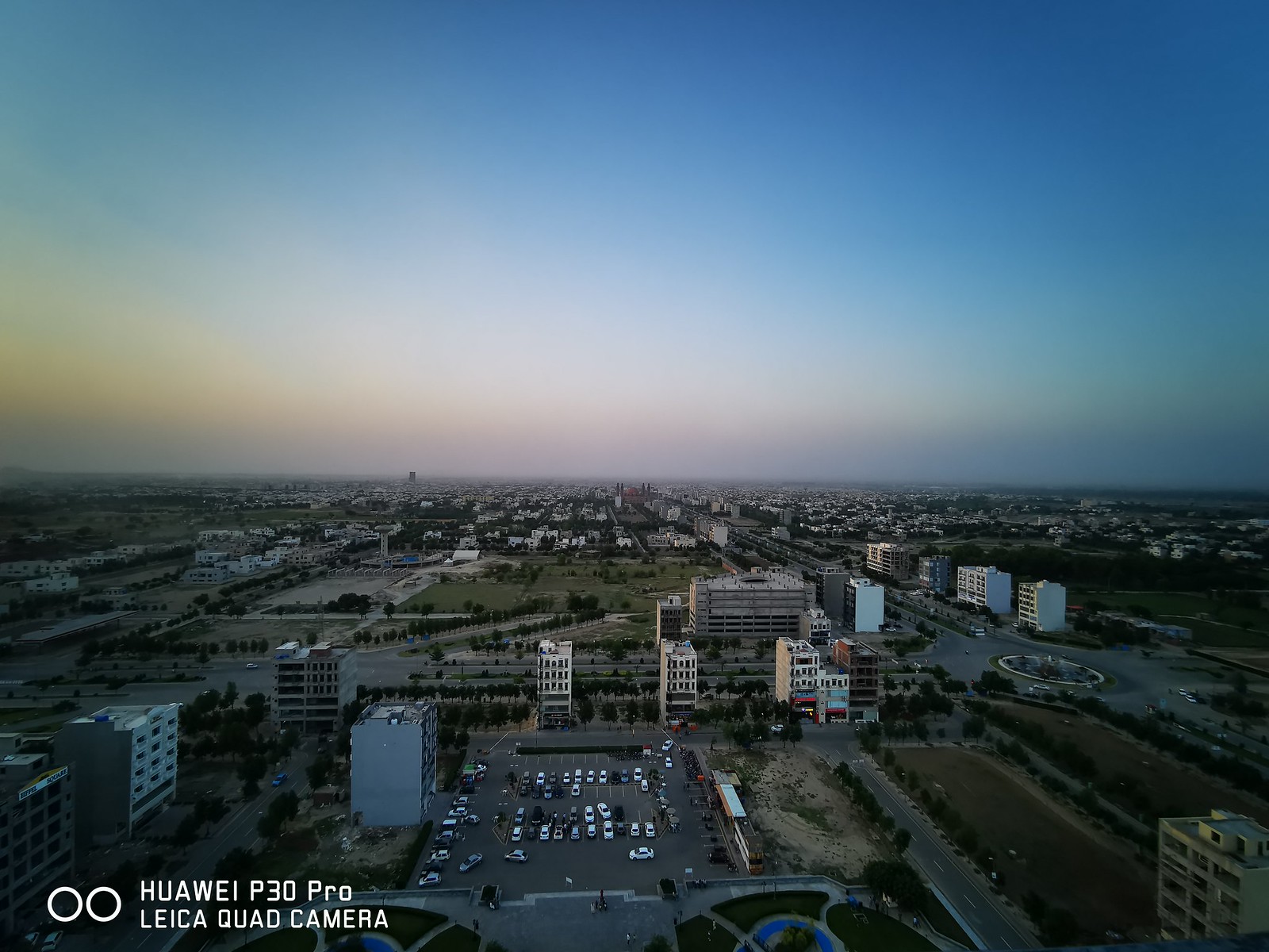 landscape shot with ultra wide angle lens of Huawei P30 Pro