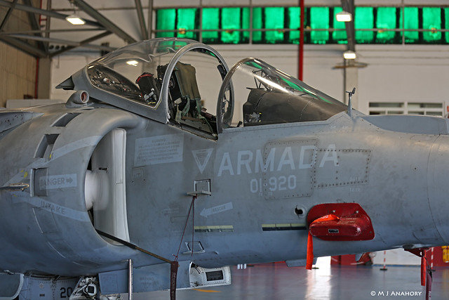 Armada Española McDonnell Douglas EAV-8B Harrier II Plus VA.1B-30/01-920, 9ª Escuadrilla at NAS Rota/LERT