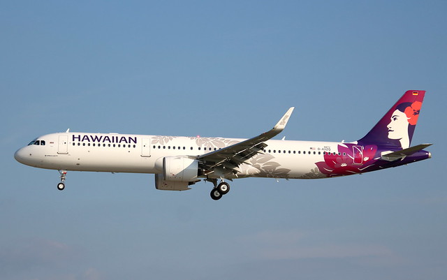 Hawaiian Airlines, D-AVZQ, Reg. N220HA, MSN 8872, Airbus A 321-271N, 17.05.2019,  XFW-EDHI, Hamburg Finkenwerder (Testflug F1)