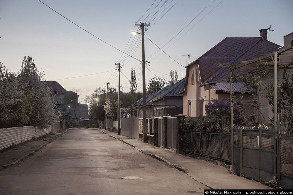 Ужгородский цыган Стёпа на закате дня 