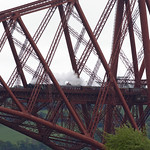 Flying Scotsman crossing the Bridge