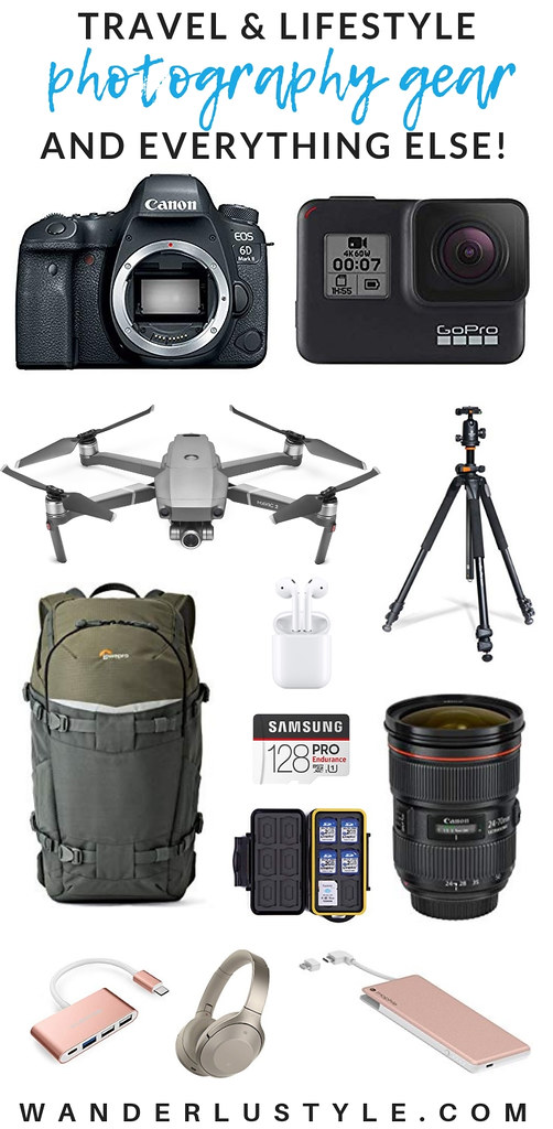 Travel and Lifestyle Photography Gear and everything else! Vlogging, Photography, Videography, Drone, Photography Gear, GoPro, DJI Mavic, Canon, Sony | Wanderlustyle.com