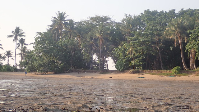 Erosion at Pulau Hantu Besar, May 2018