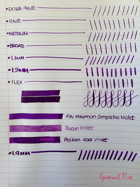P.W Akkerman Simplisties Violet Ink 3