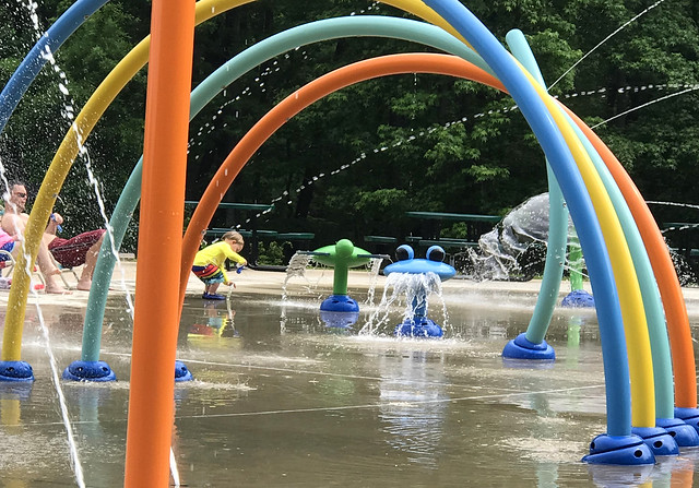 Where can you make a splash this summer at Virginia state Parks? Plenty of places, like the splash spray ground at Occoneechee State Park.