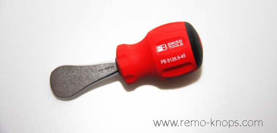 PB Swiss Tools Coin Driver Stubby with SwissGrip 8346