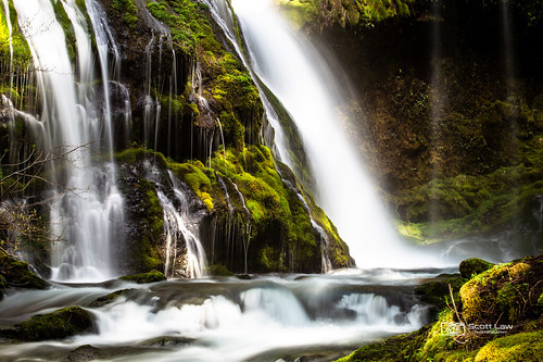 washington waterfalls carson unitedstatesofamerica panthercreekfalls rivers creeks streams water nature landscape moss