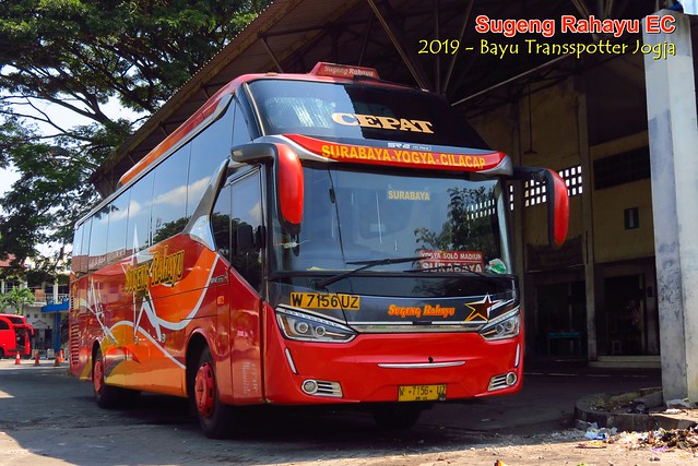Sugeng Rahayu EC (7156 UZ) | All new Legacy Sky SR-2 HD Prime - Laksana | Hino RK8/R260