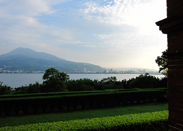 View from Fort San Domingo over Tamsui River/Bali
