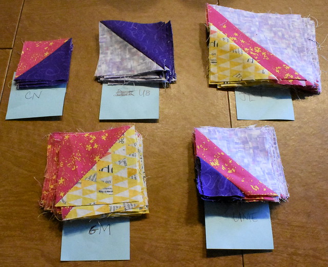 Mystery Quilt Squares - April and May