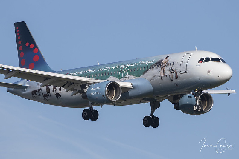 Airbus A320-214 – Brussels Airlines – OO-SNE – Brussels Airport (BRU EBBR) – 2019 05 13 – Landing RWY 07L – 01 – Copyright © 2019 Ivan Coninx