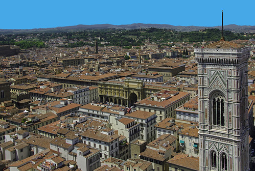 firenze toscana italia campaniledigiotto panoramica florence tuscany italy architecture panoramicview history giottoscampanile