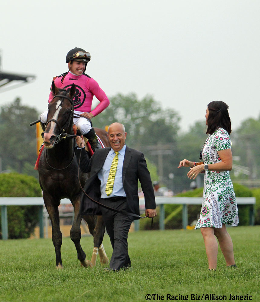 War of Will won the G1 Preakness. Photo by Allison Janezic.