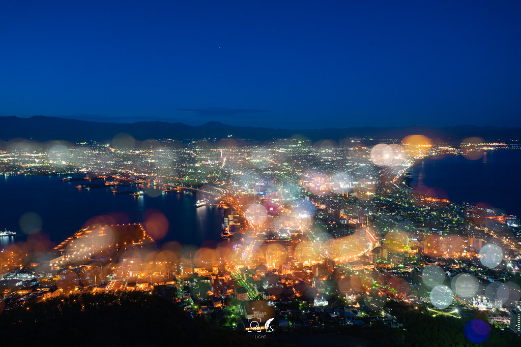 藍調函館│One Of Million Night Scene：Mt. Hakodate│Japan
