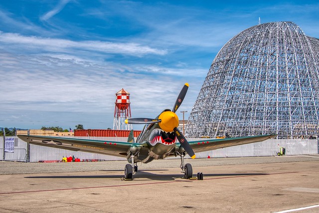 P-40 Warhawk @ Moffett Field