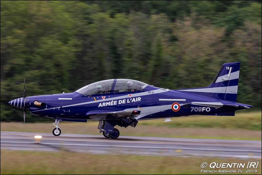 PC-21 709FO Armee de l'air Nato Tiger Meet 2019 BA118 de Mont de Marsan Canon Sigma France French Airshow TV photography Airshow NTM 2019
