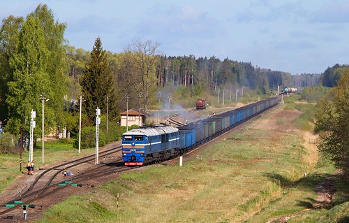 līvbērze 2тэ116 latvia zemgale train güterzug freight